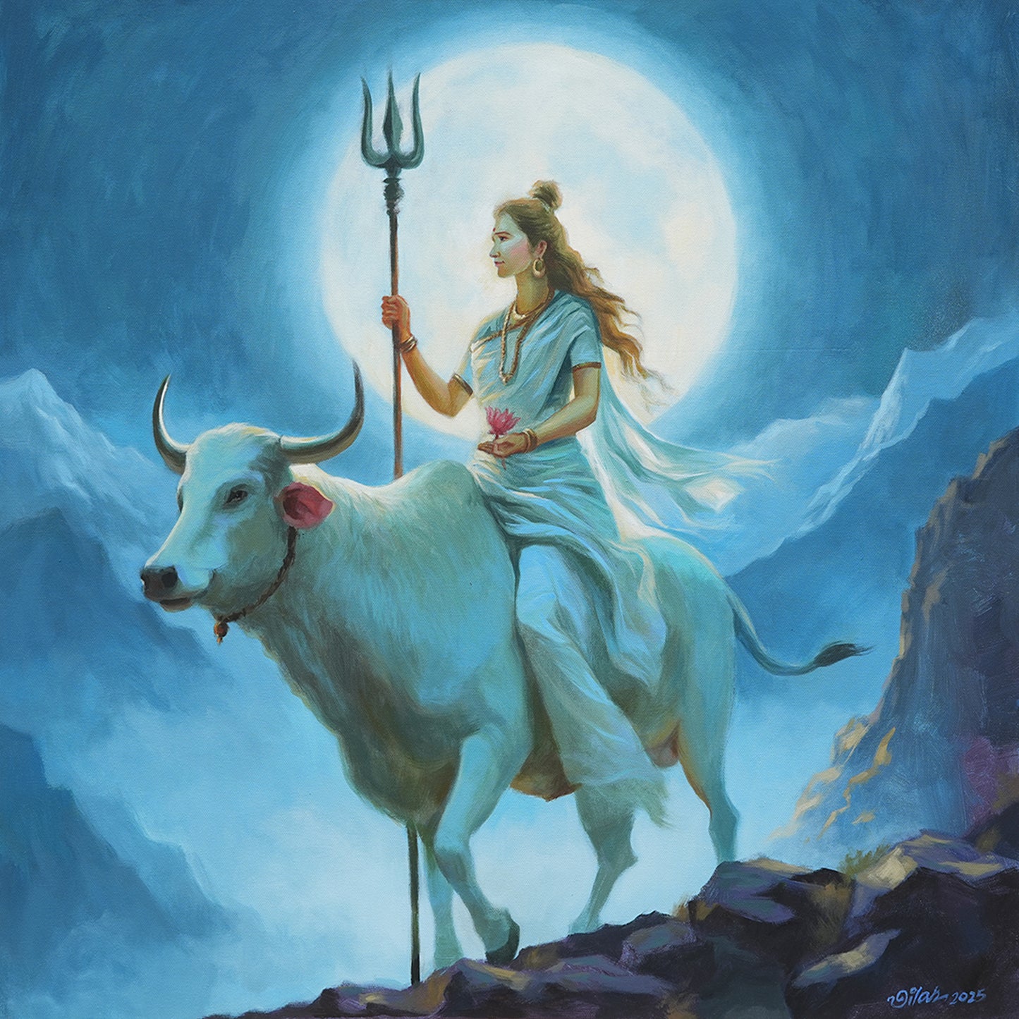 Maa Shailaputri - Art Print