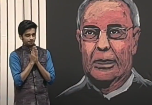 The President of India Live Art!